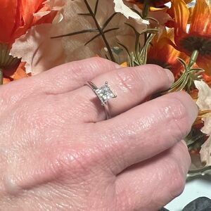 Kay jewelers diamond solitaire.